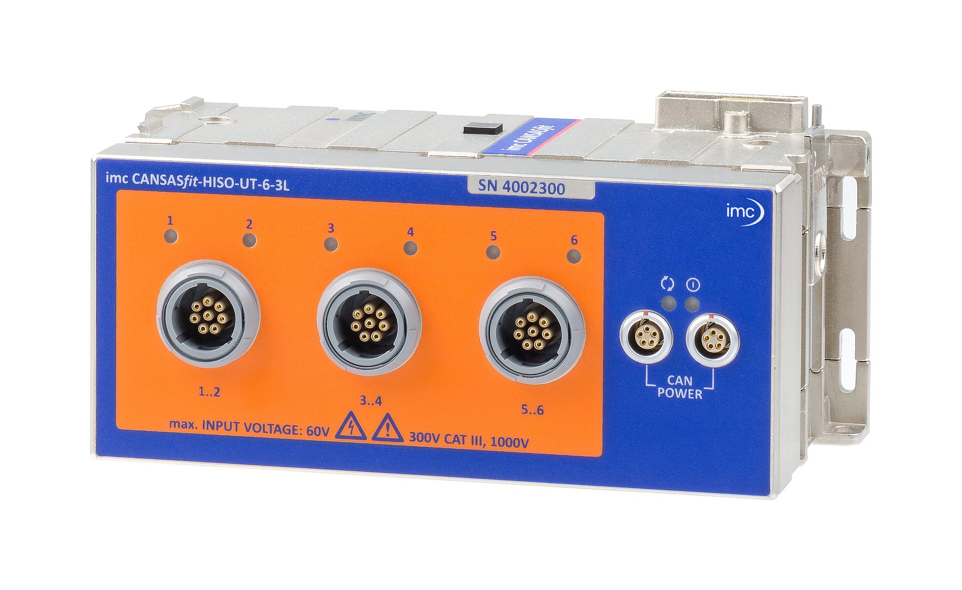 [Translate to French:] 6 channels voltage, RTD, resistance, MEMS acceleration sensors