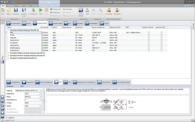 imc STUDIO Vue complète